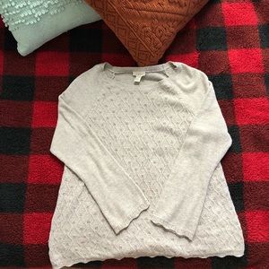 Women’s Light grey Loft sweater